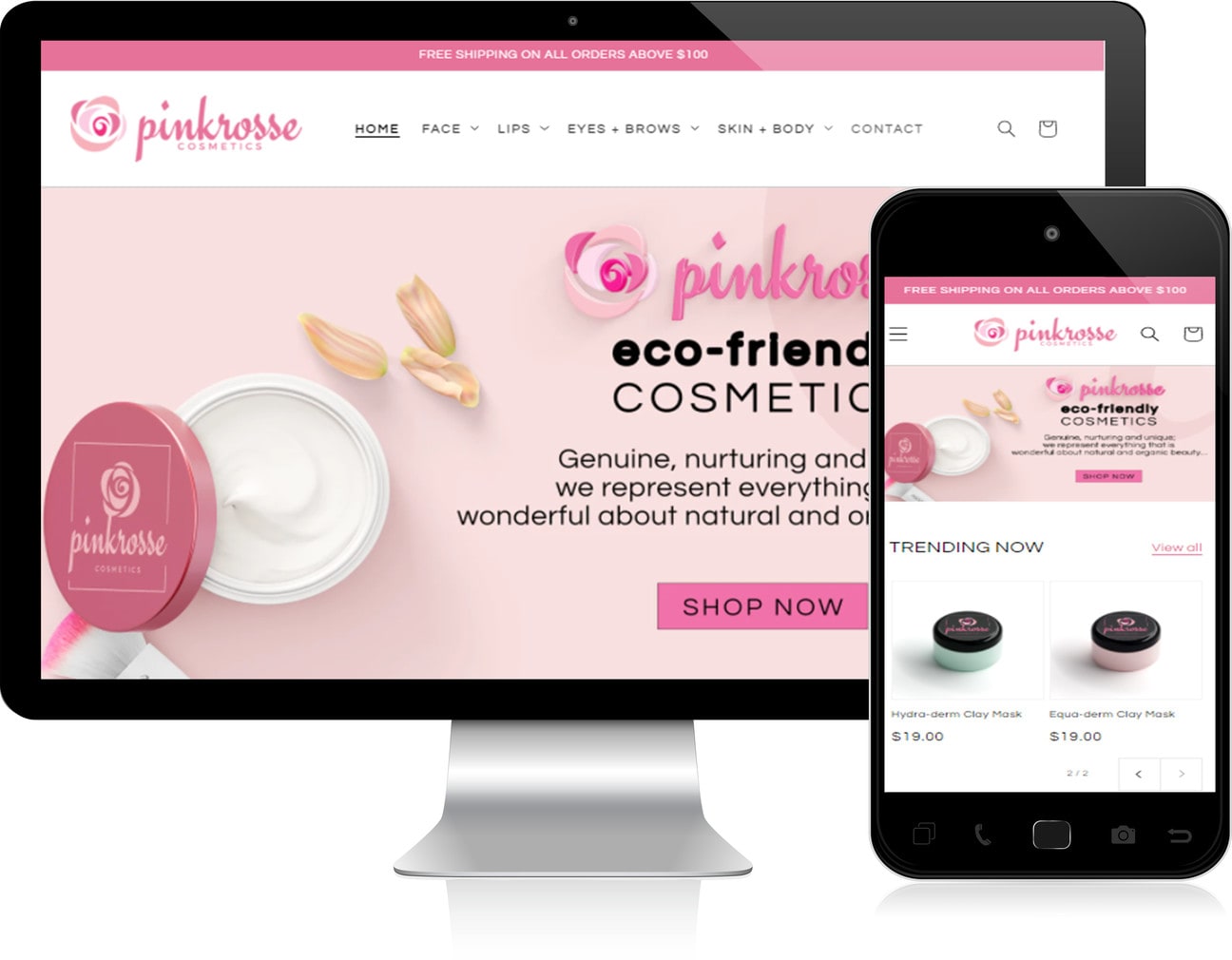 Build a private label makeup shopify dropshipping store by ...