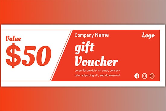 Design Gift Voucher Coupon Amazon Gift Card Etc By Gdmasudhasan Fiverr