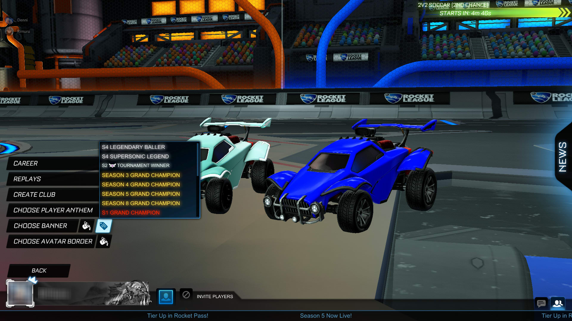 Slideshow: Rocket League Tournaments Update Images