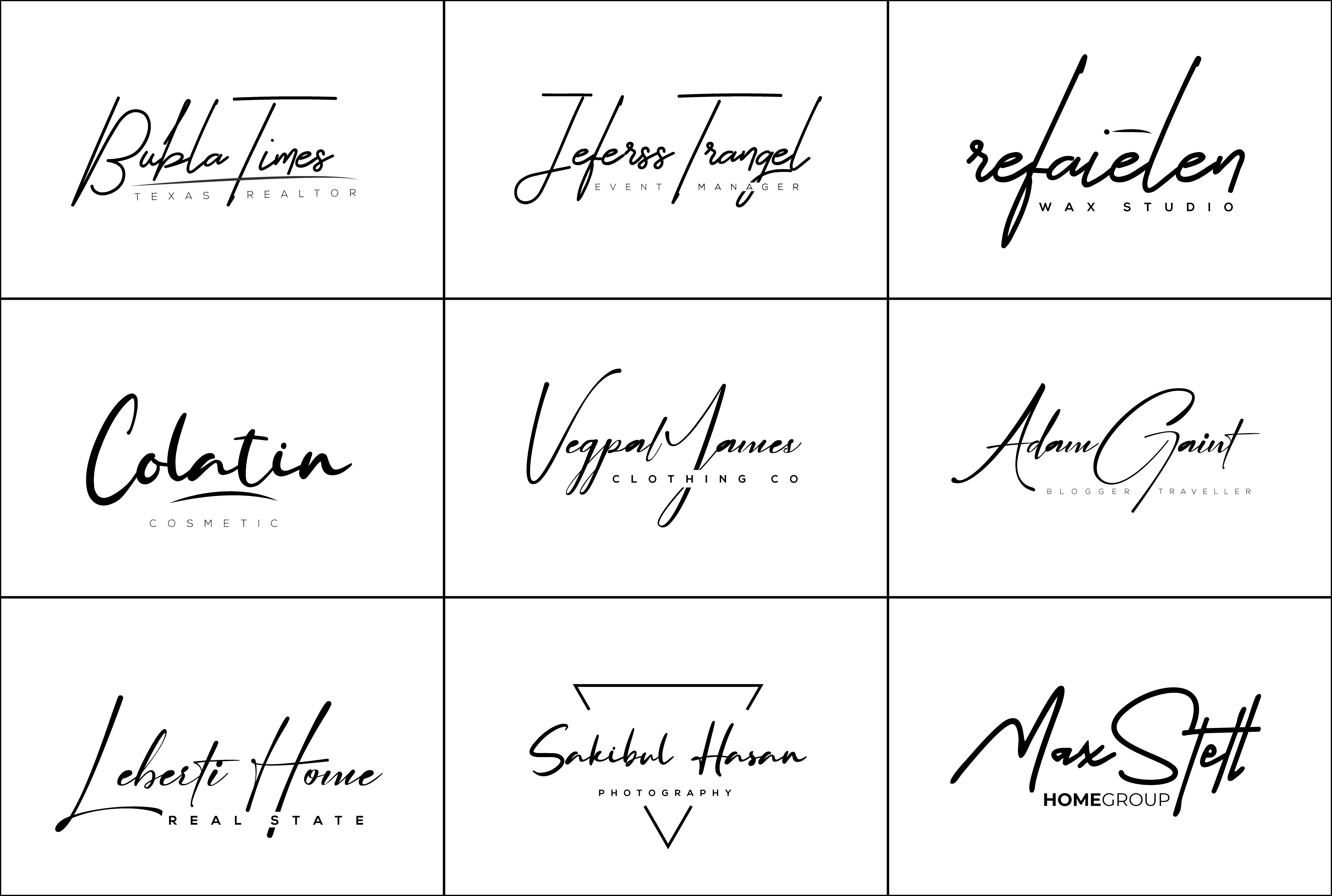 Handwritten Clothing Brand