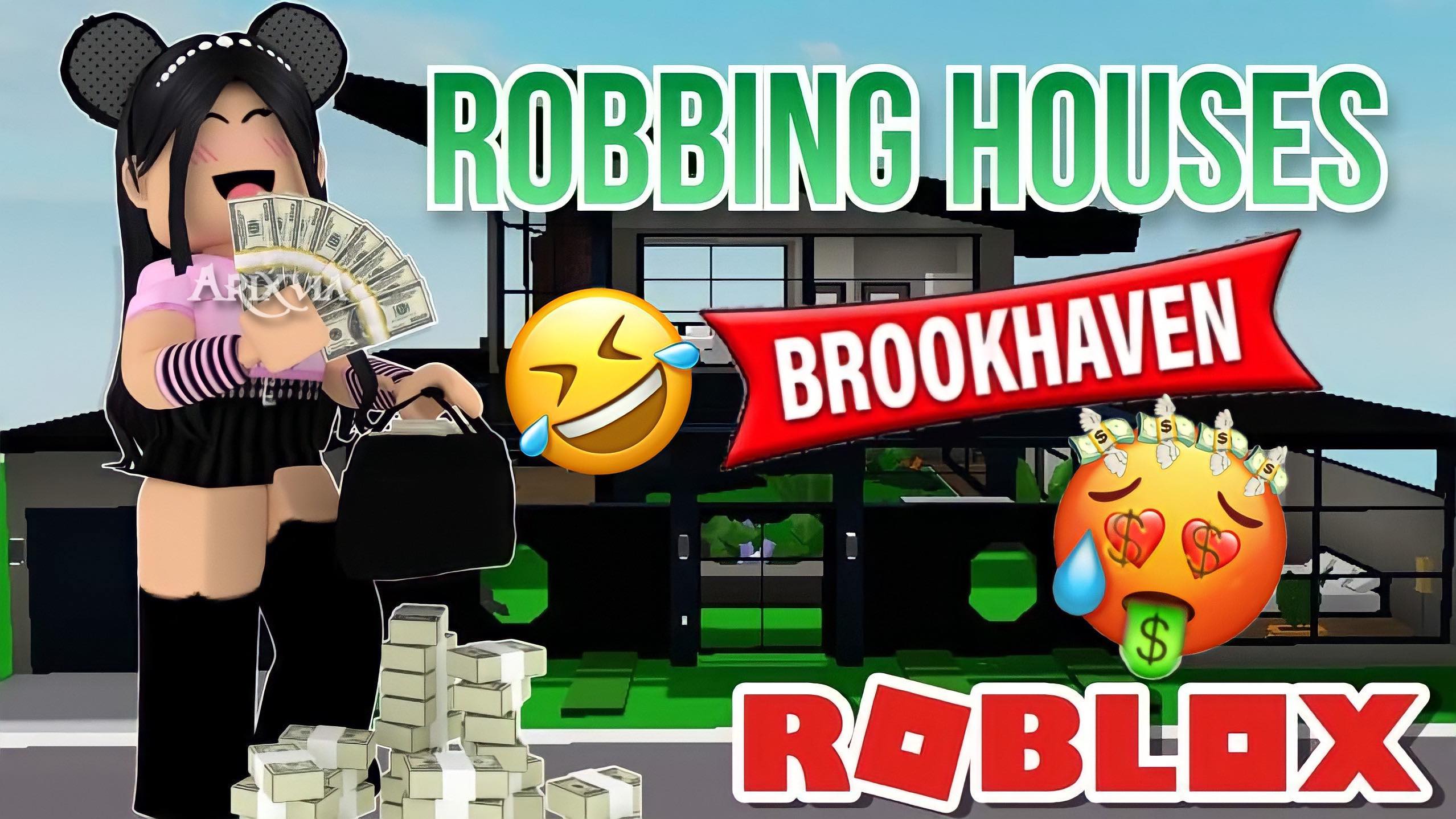Make You A Cute Roblox Thumbnail By Arixvia Fiverr - robbery roblox thumbnail
