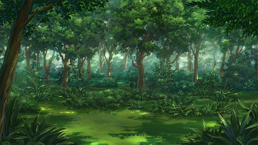 Anime Forest Background Pack