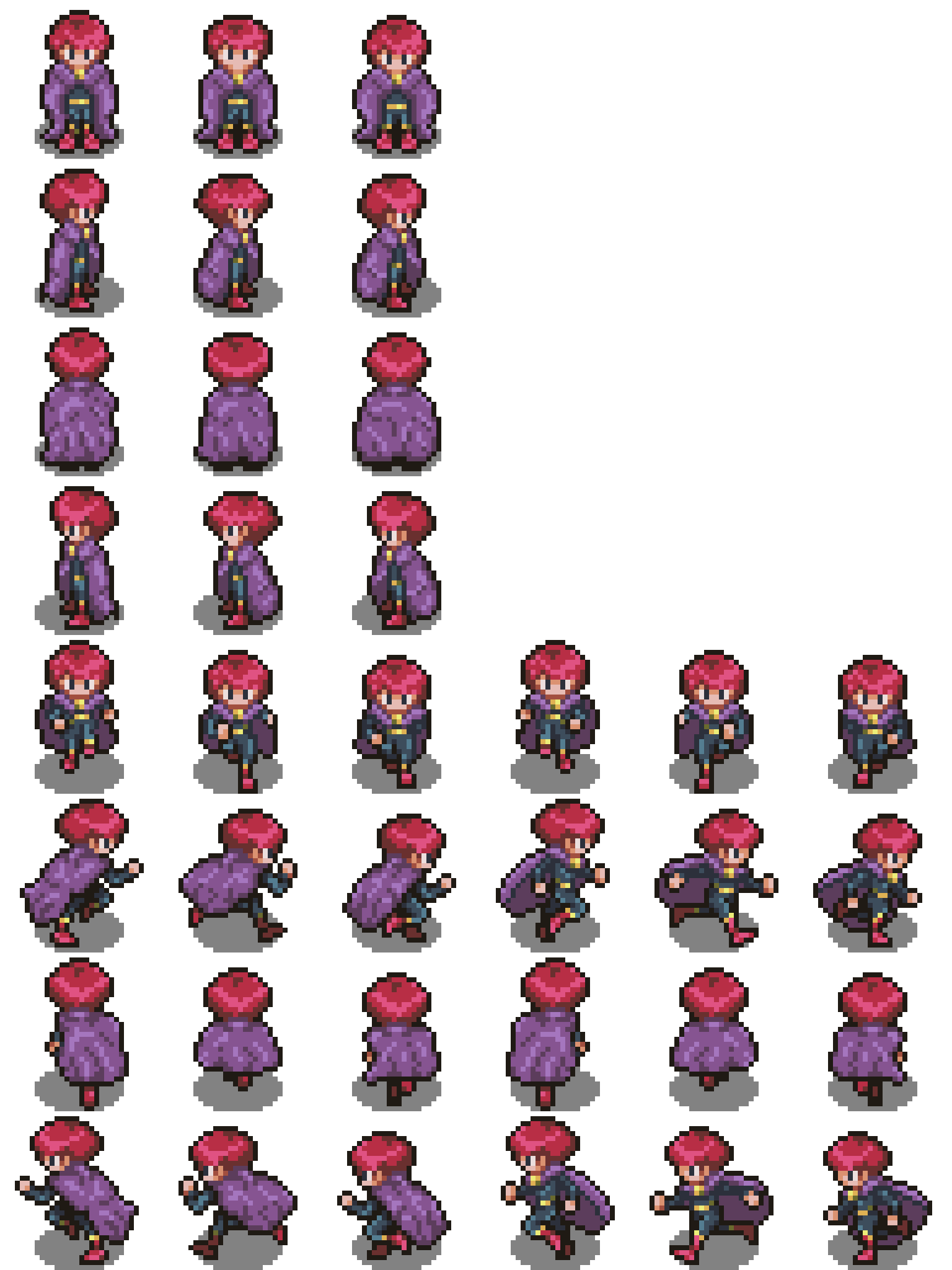 32X32 Sprite Sheet Characters - Colaboratory