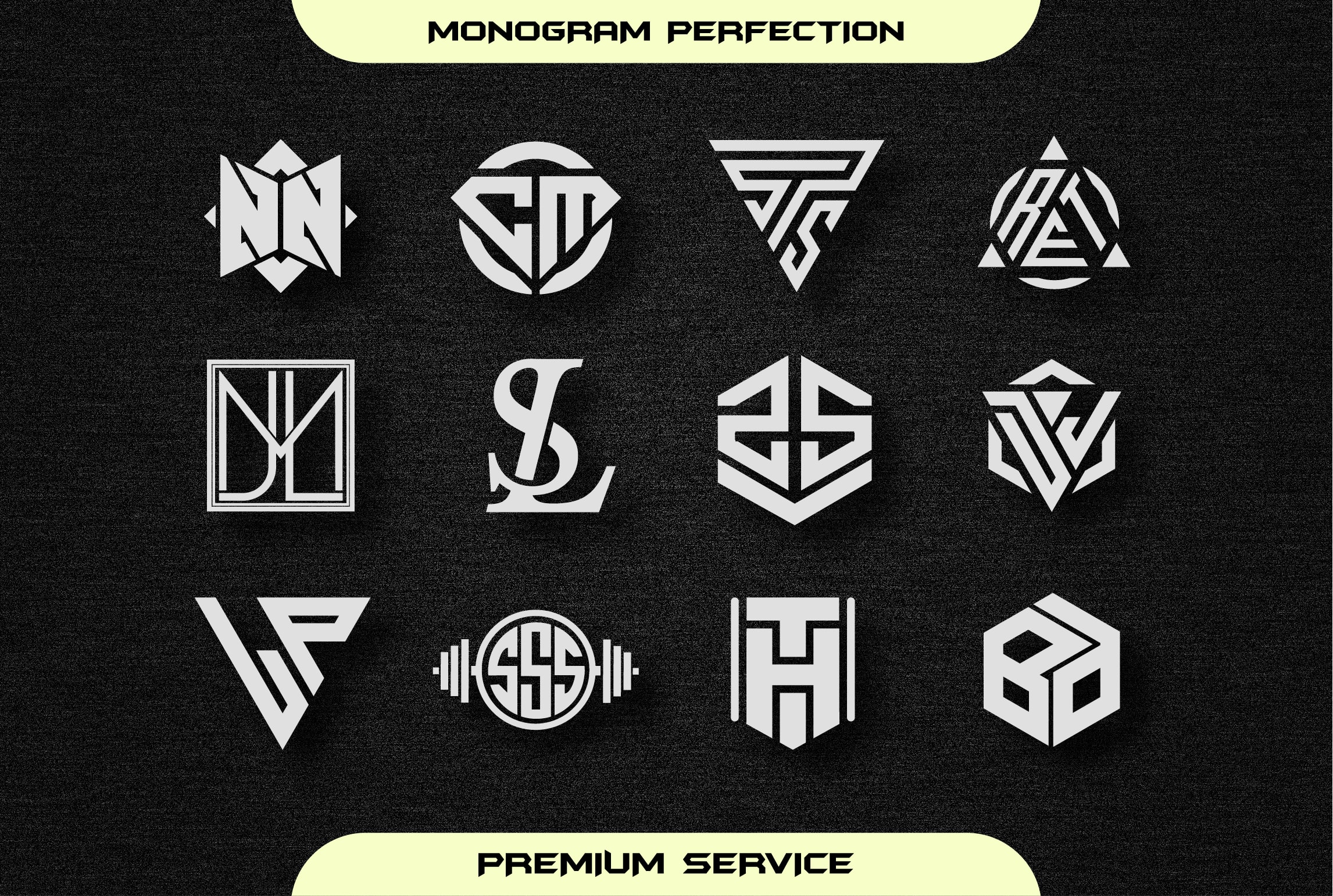 Premium Vector  Premium monogram mg letter logo