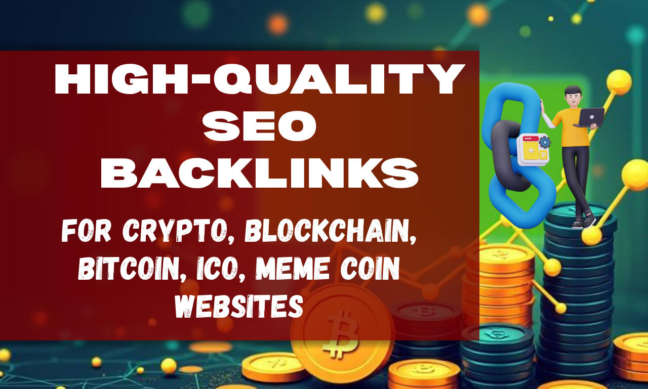 Create seo backlinks for blockchain crypto bitcoin ico meme website by  Shariarporosh | Fiverr