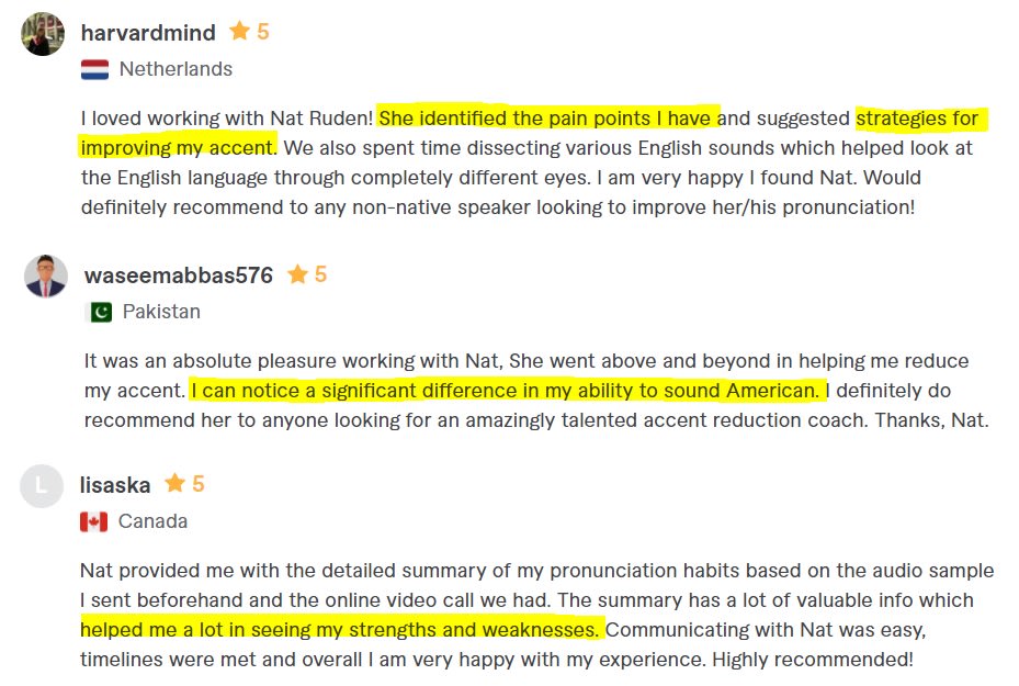 pronunciation coach online