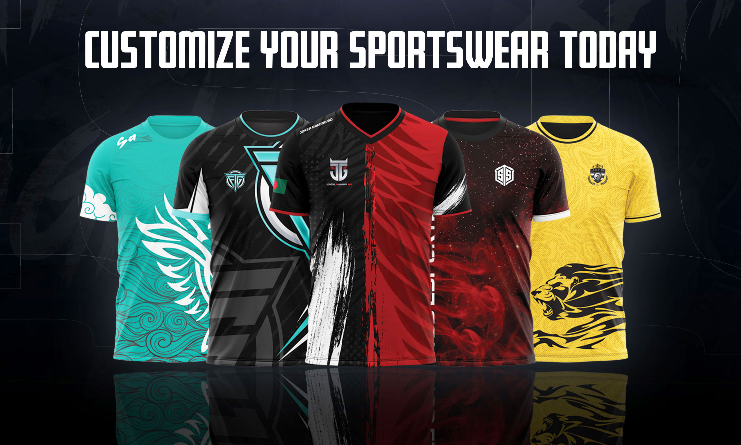 créez votre propre design de maillot personnalisé pour vos sports ou vos  jeux