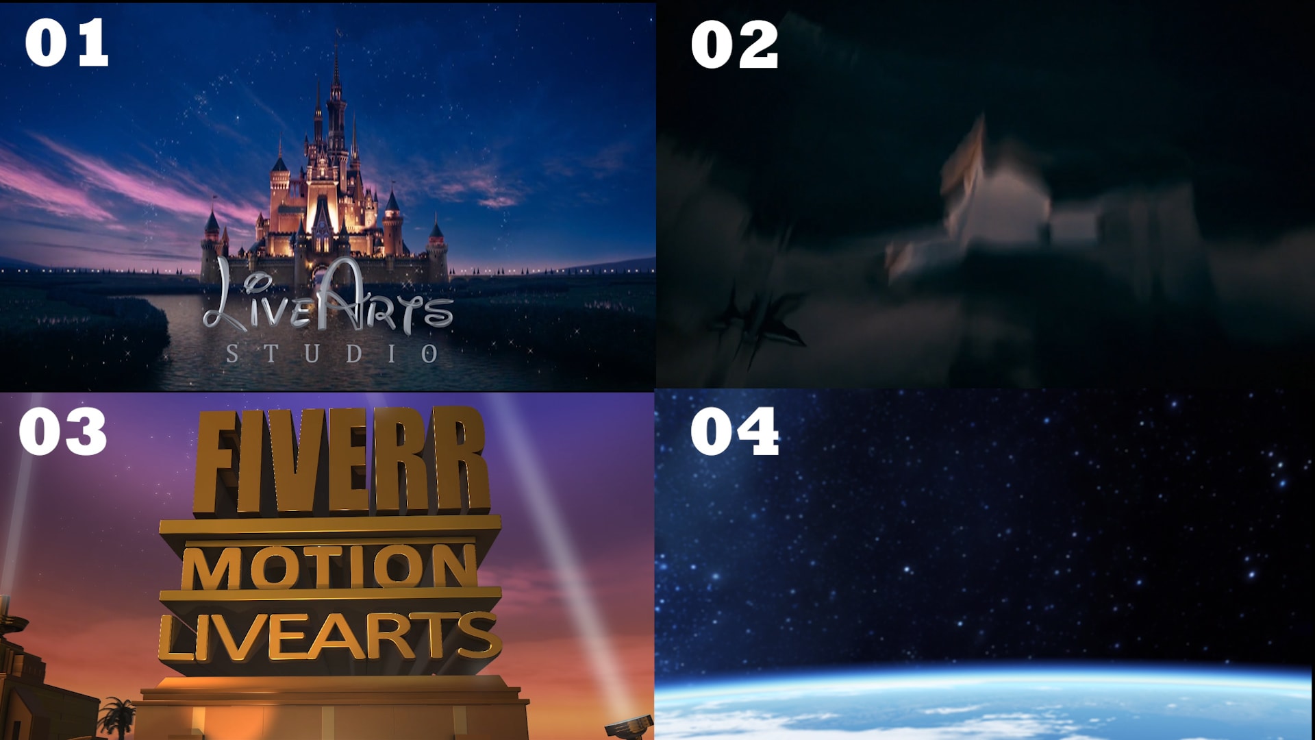 Create universal ,20th century fox, paramount, disney intro with your title  by Livearts2017 | Fiverr