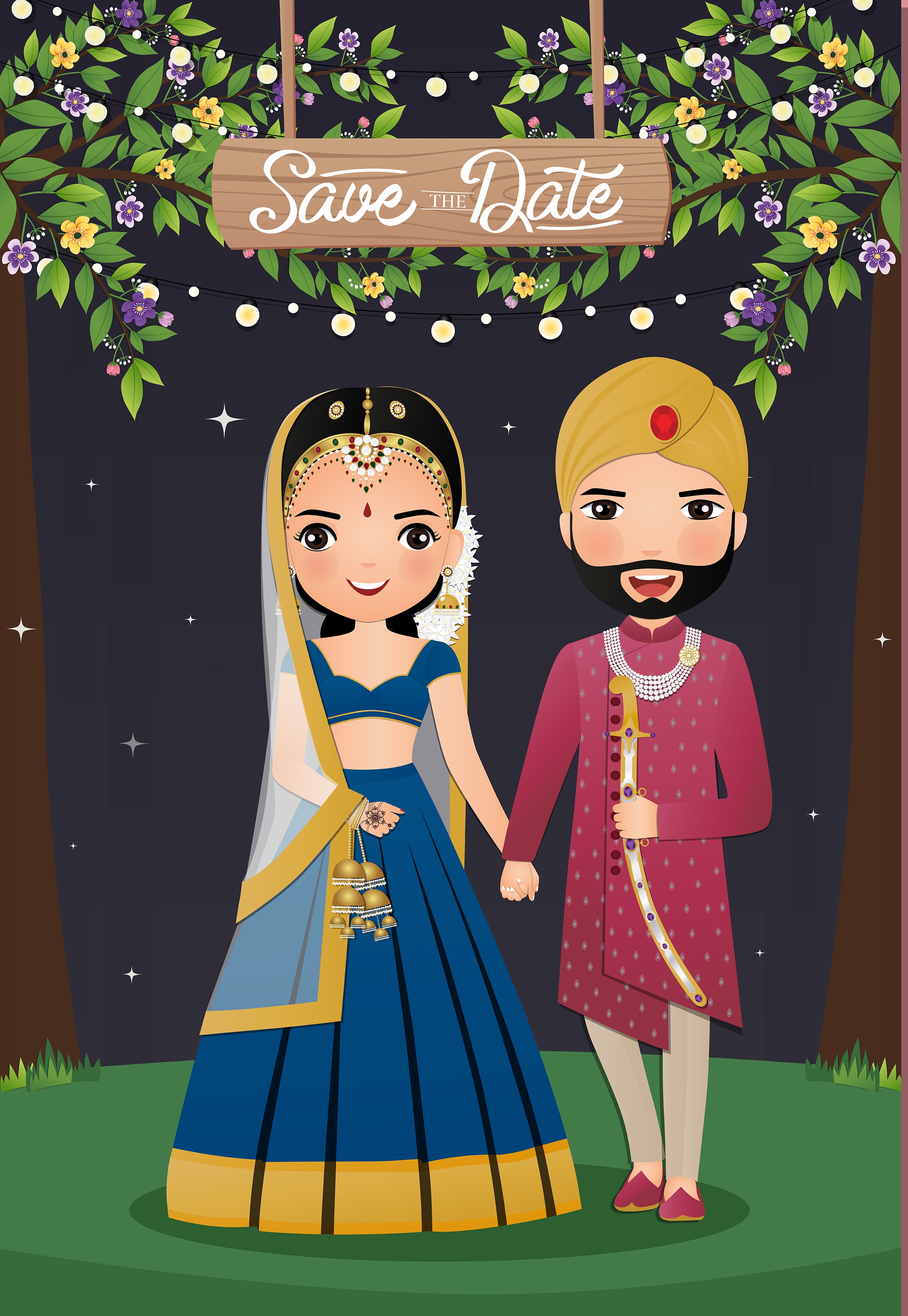 Design indian wedding card by Nidhijaipuria | Fiverr
