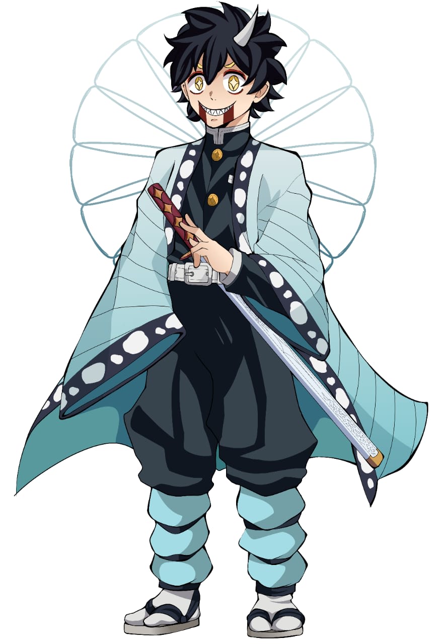 My Demon OC that I made. : r/KimetsuNoYaiba