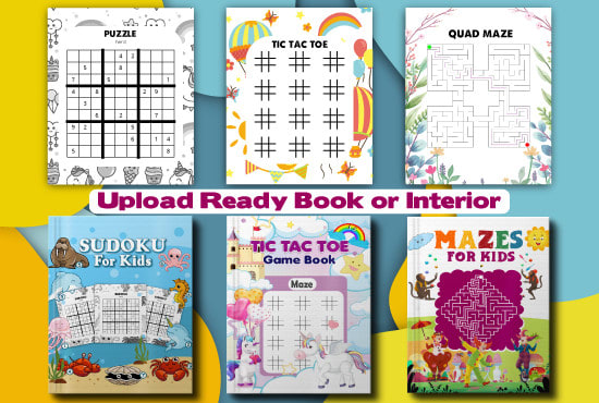 Tic Tac Toe Game Book KDP Interior