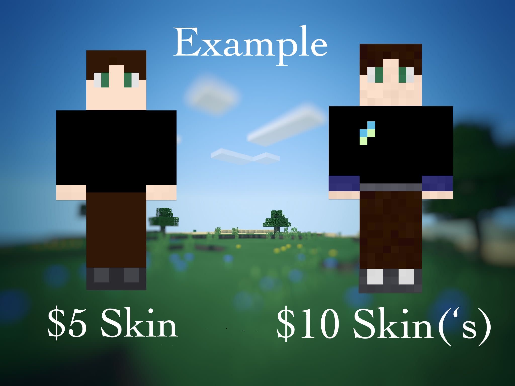 Make you a minecraft pe skin by Relmaker | Fiverr