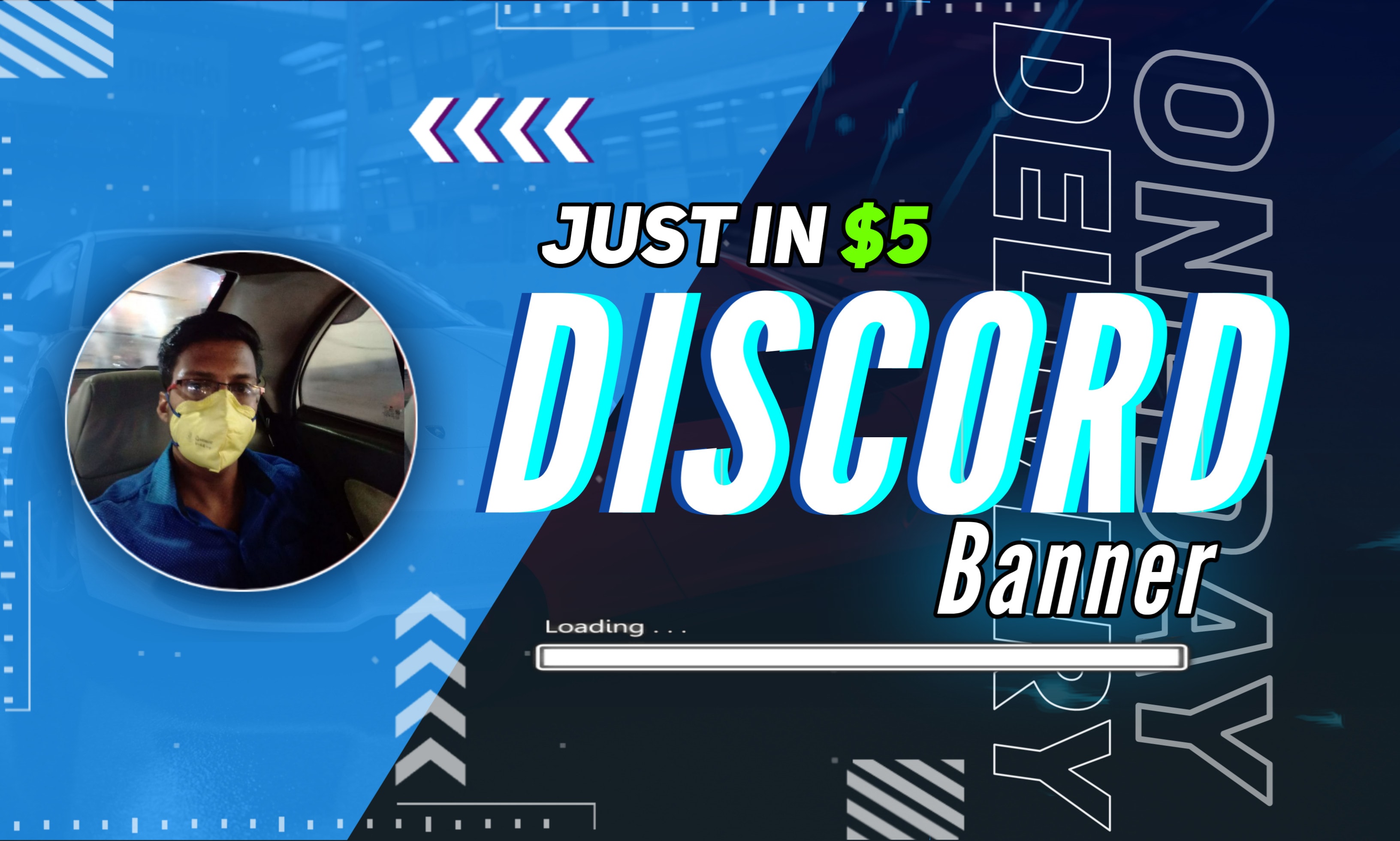 Design a unique, stylish and professional discord banner by Banner09