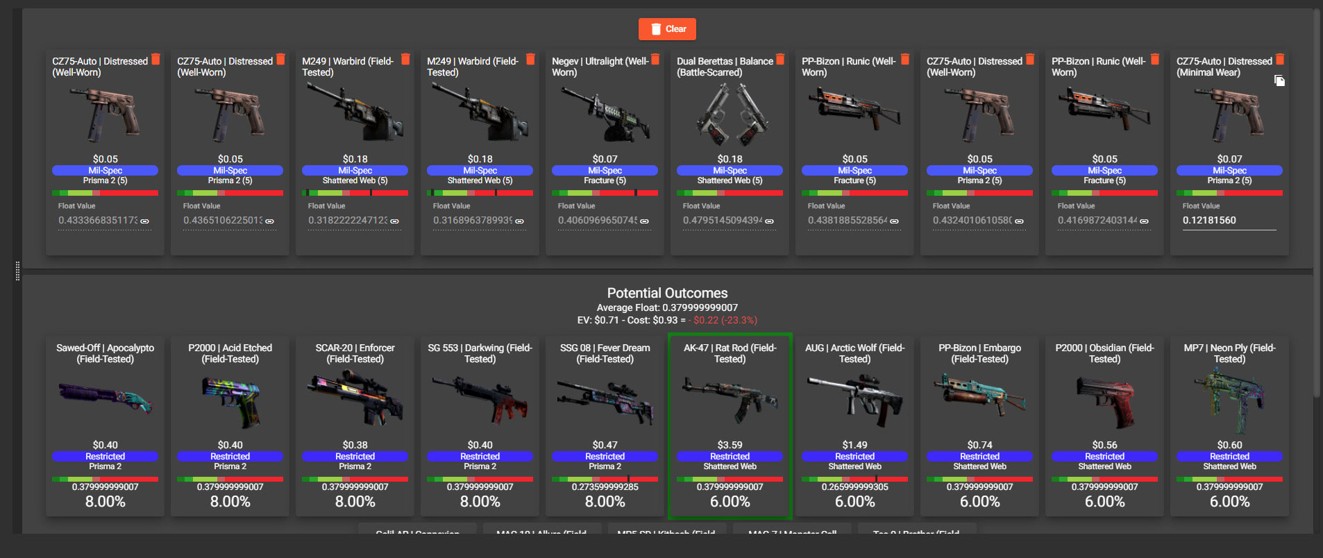Csgo skins with crypto (93) foto