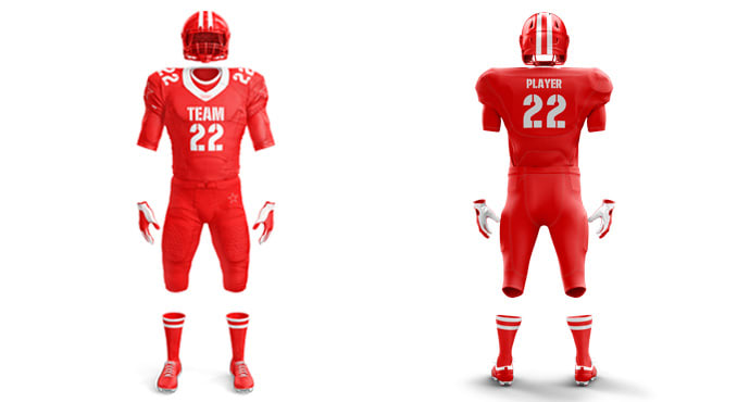 Graphicsguru11: I will design best american football uniform and 3d mockup  for $25 on fiverr.com