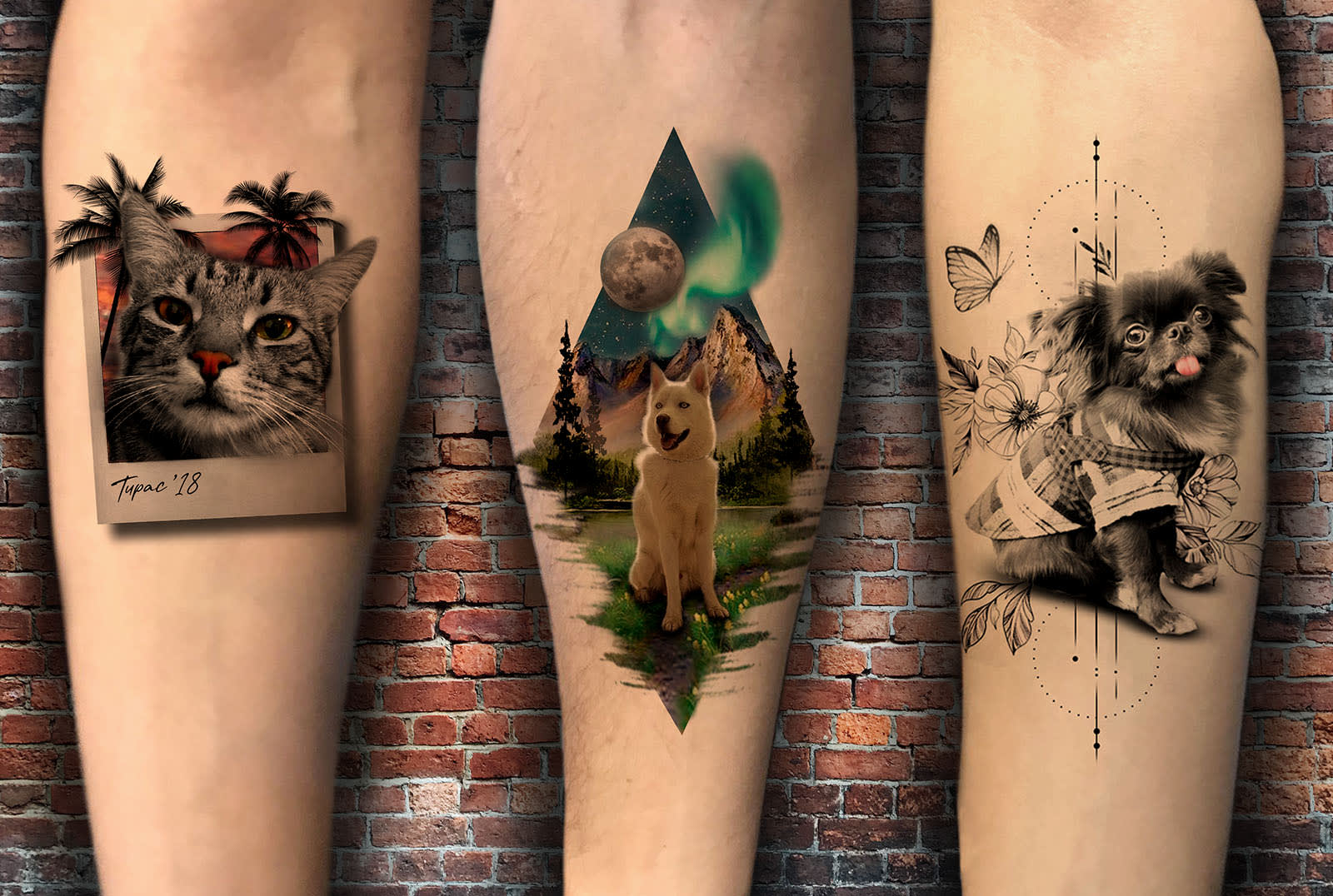Discover 91+ about colourful animal tattoos best .vn
