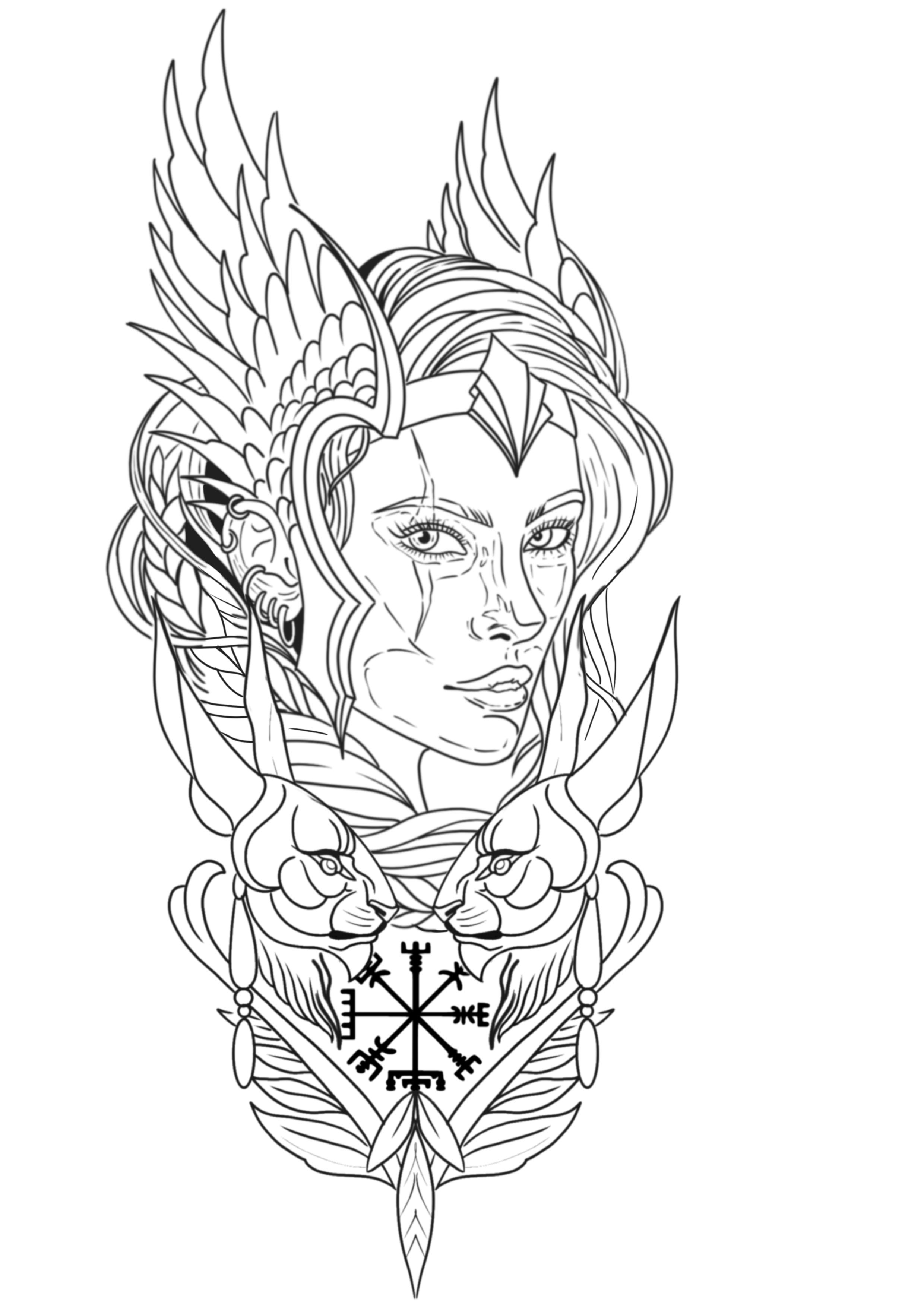 Cool Tattoo Stencils Designs 260 Flash Designs Tattoo Flash Sheet