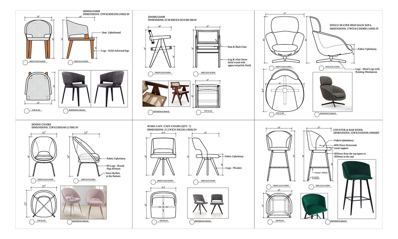 Draw furniture 2d design and drawing by Toriqul_21 | Fiverr, image size:1280x769