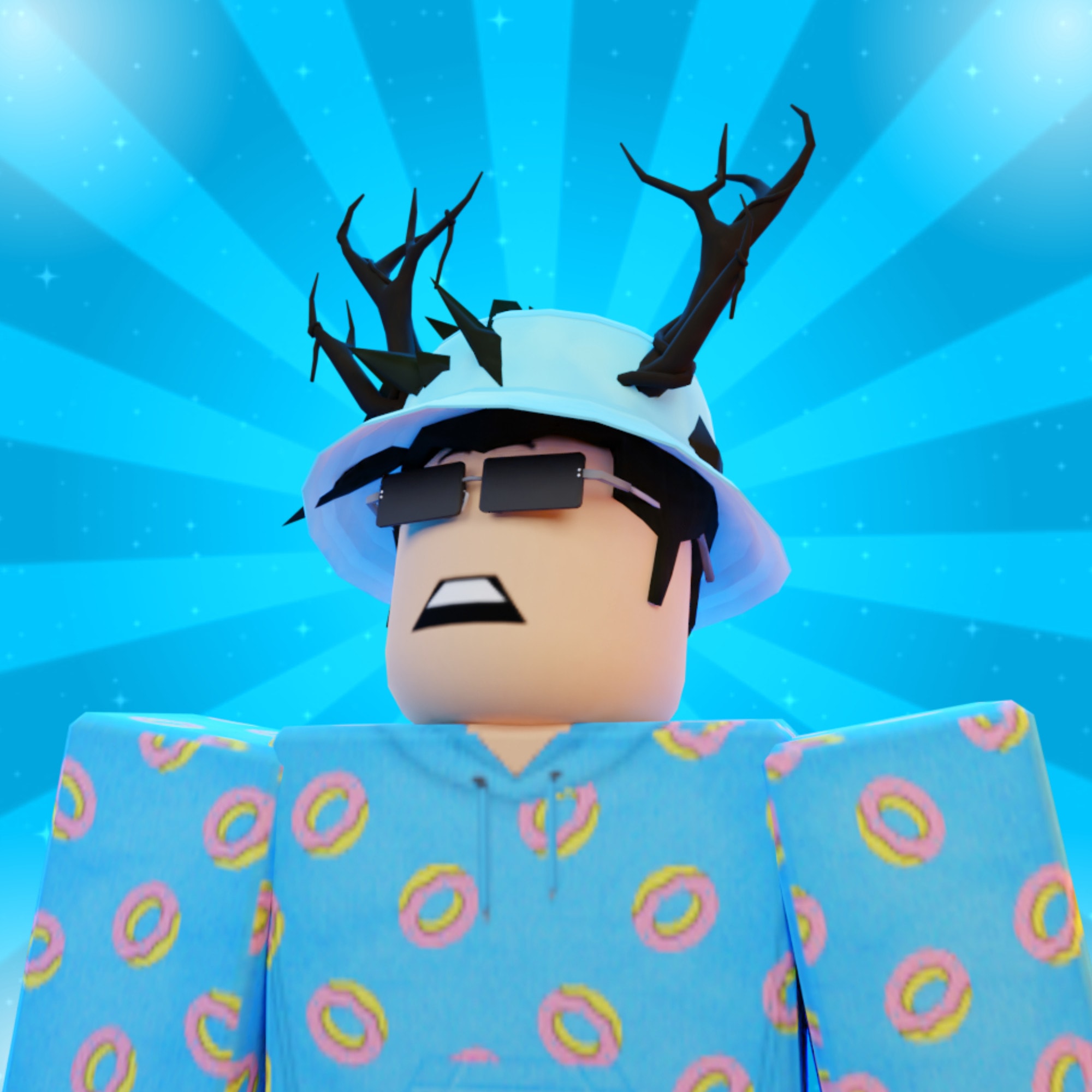 Make you a roblox gfx profile picture by Itzmerblx