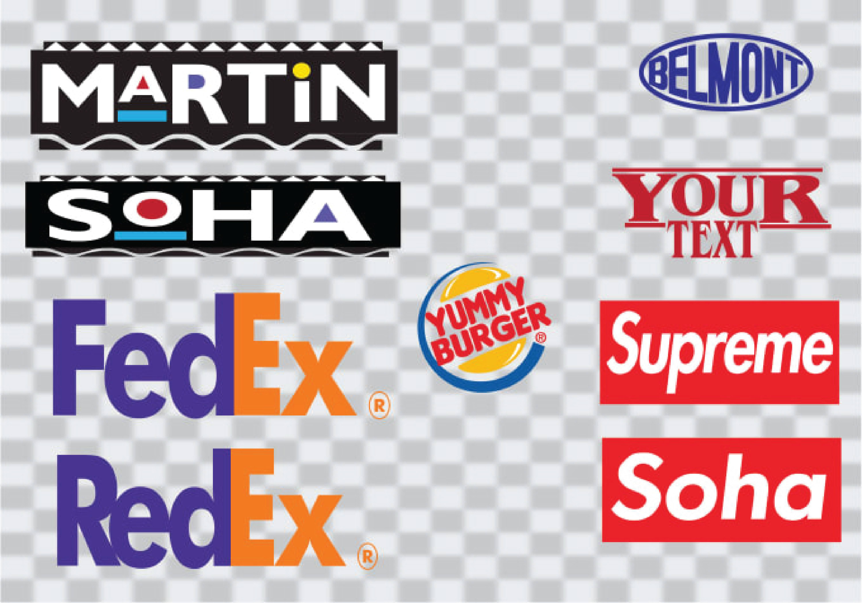 Erstellen Sie individuelle Thrasher-Logos und andere Marken