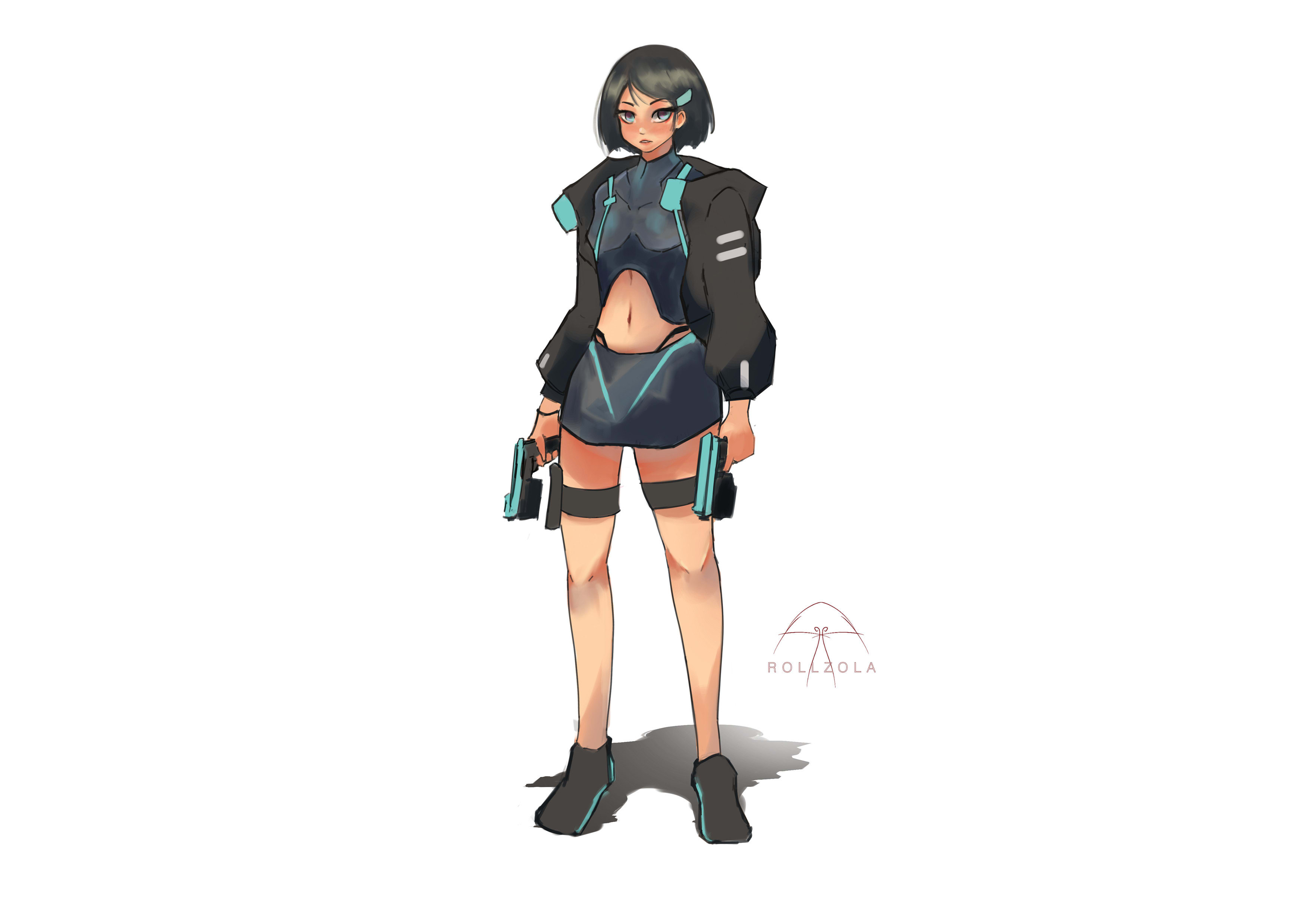 Draw character design based on your description by Rollzola | Fiverr