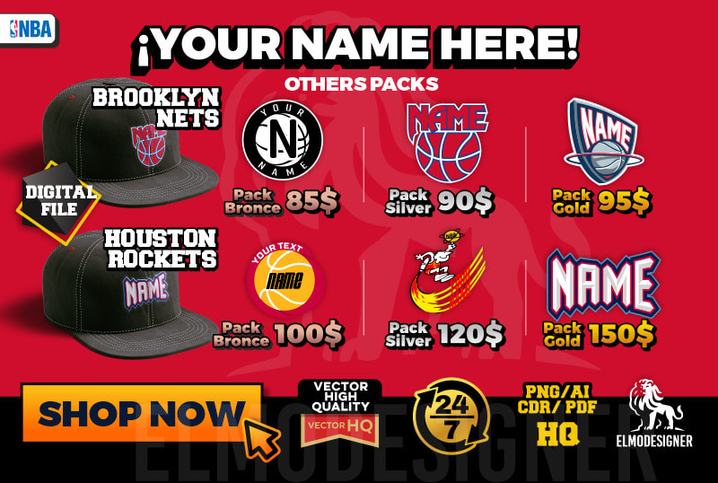 Design a custom nba logo like detroit pistons with your name by