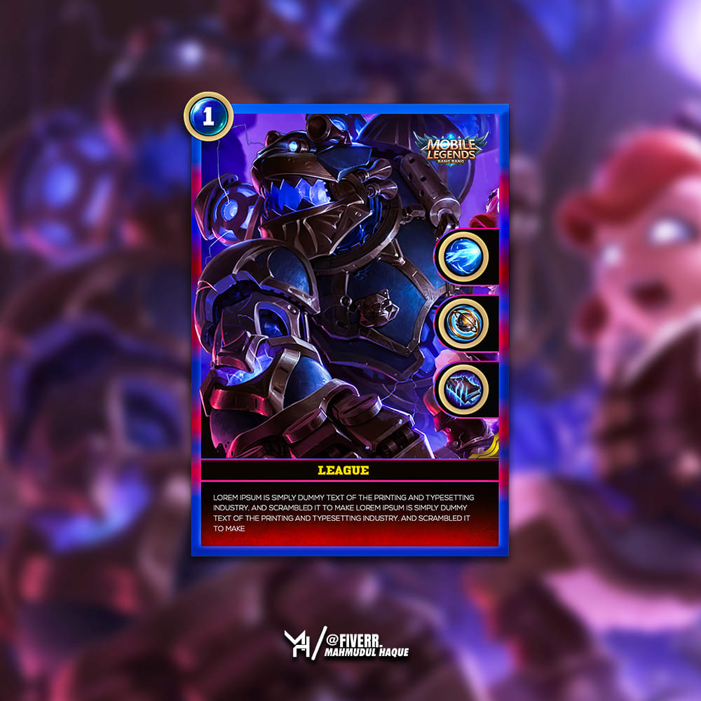 Unique nft crypto art card game card pokemon by Tawfikatasnim | Fiverr