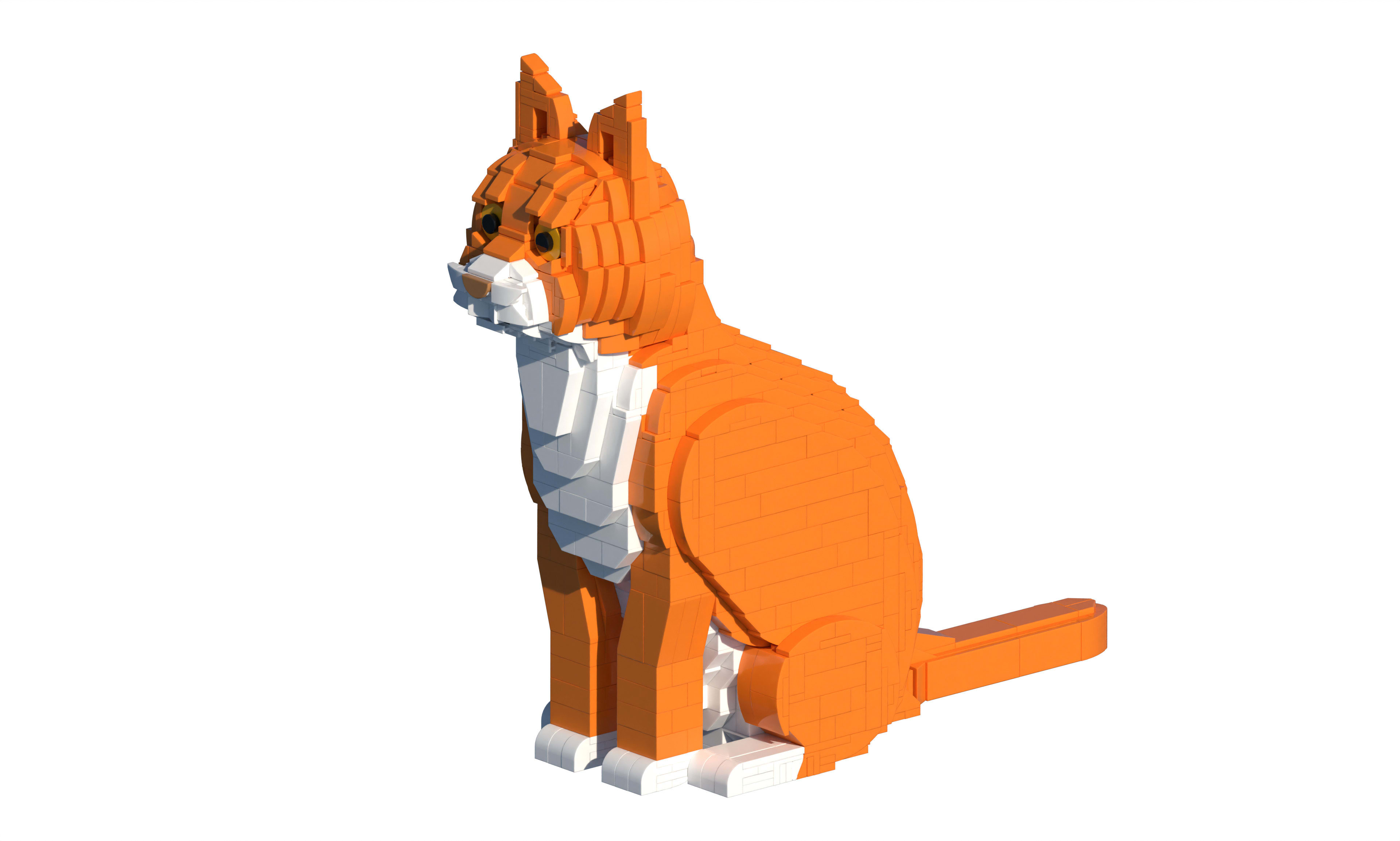 Make your dog, cat, pet using lego bricks by Mocexpert Fiverr