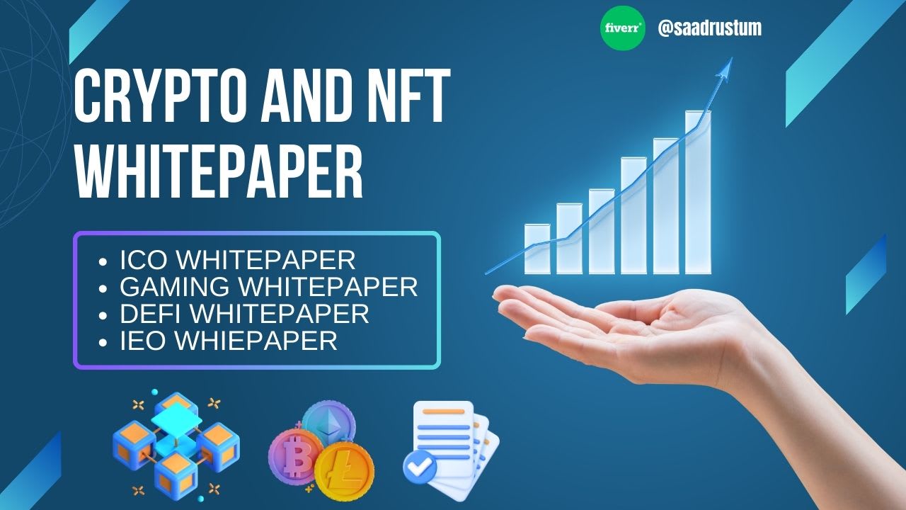Write and design a crypto whitepaper for blockchain by Saadrustum | Fiverr