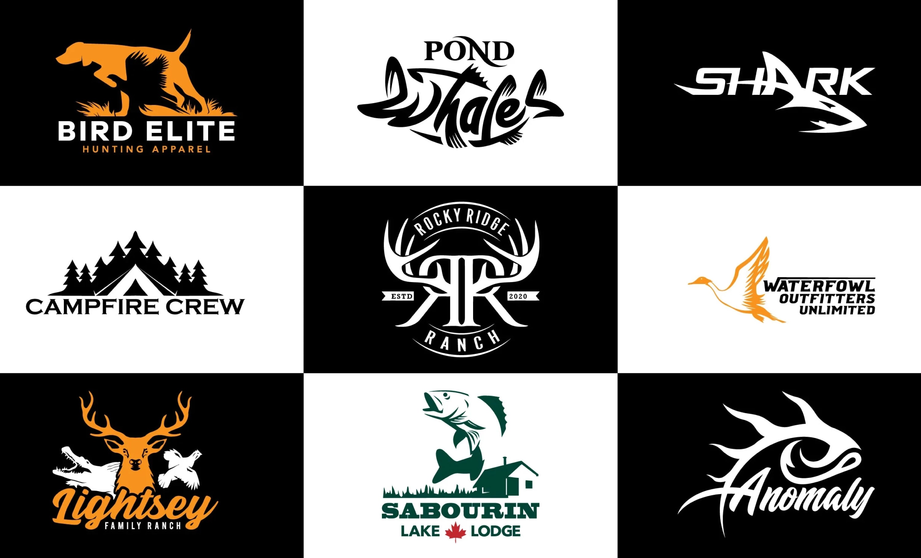 Do hunting fishing adventure and outdoors logo creation by Creative_750