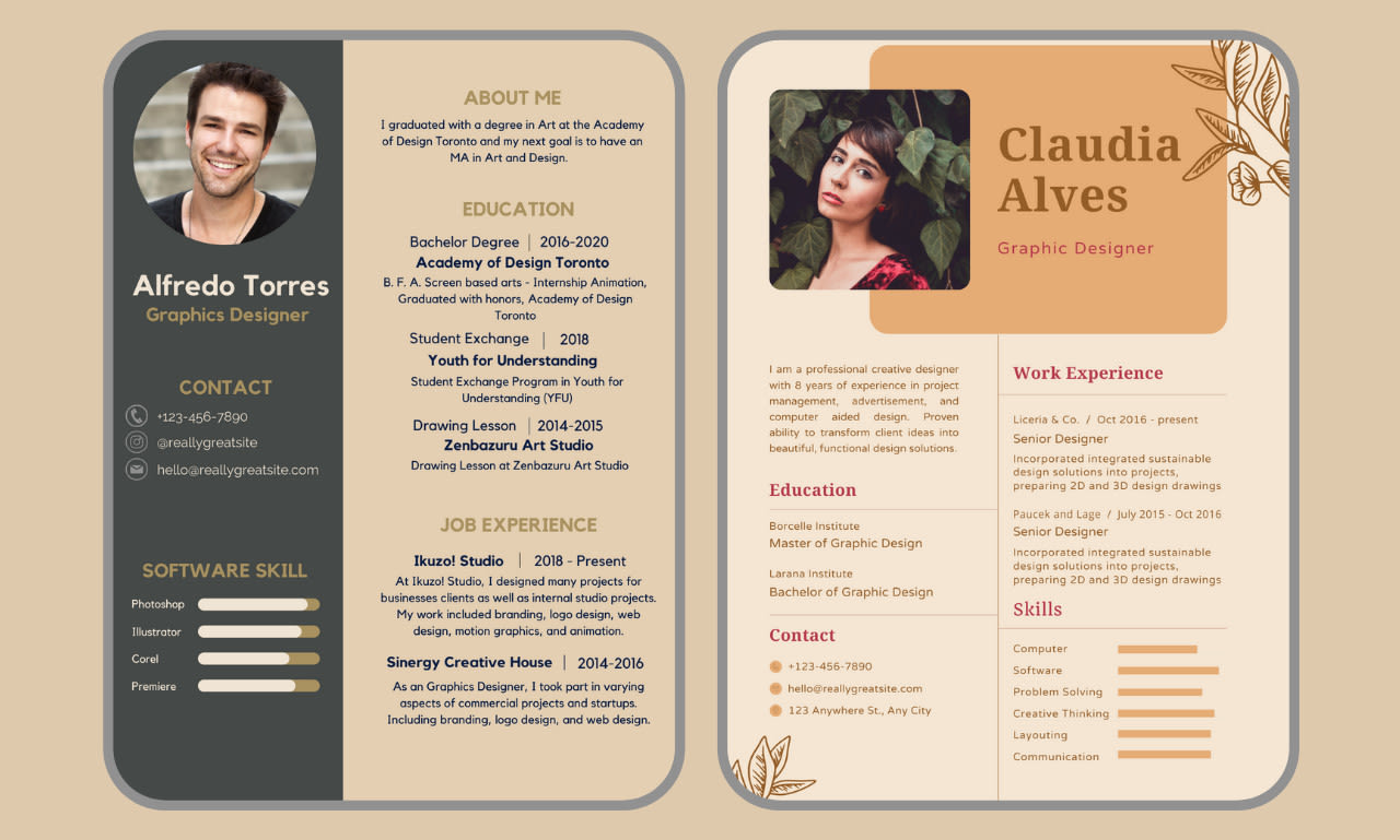 design and update your resume, create CV and linkedin