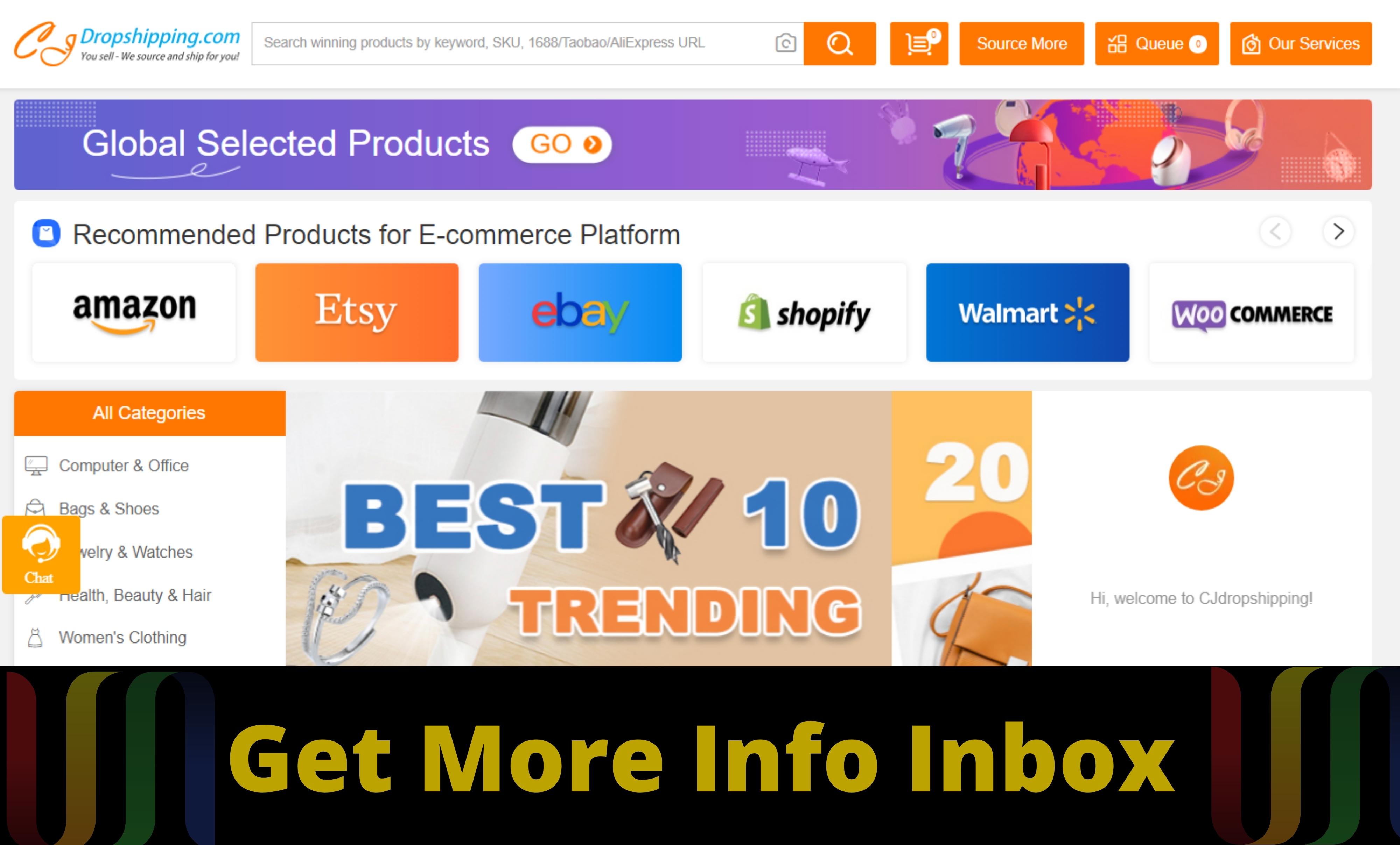 do cj dropshipping to shopify ecommerce and product listing