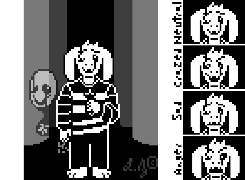 Undertale Pixel art Sprite Drawing, pixel, fictional Character, animation  png