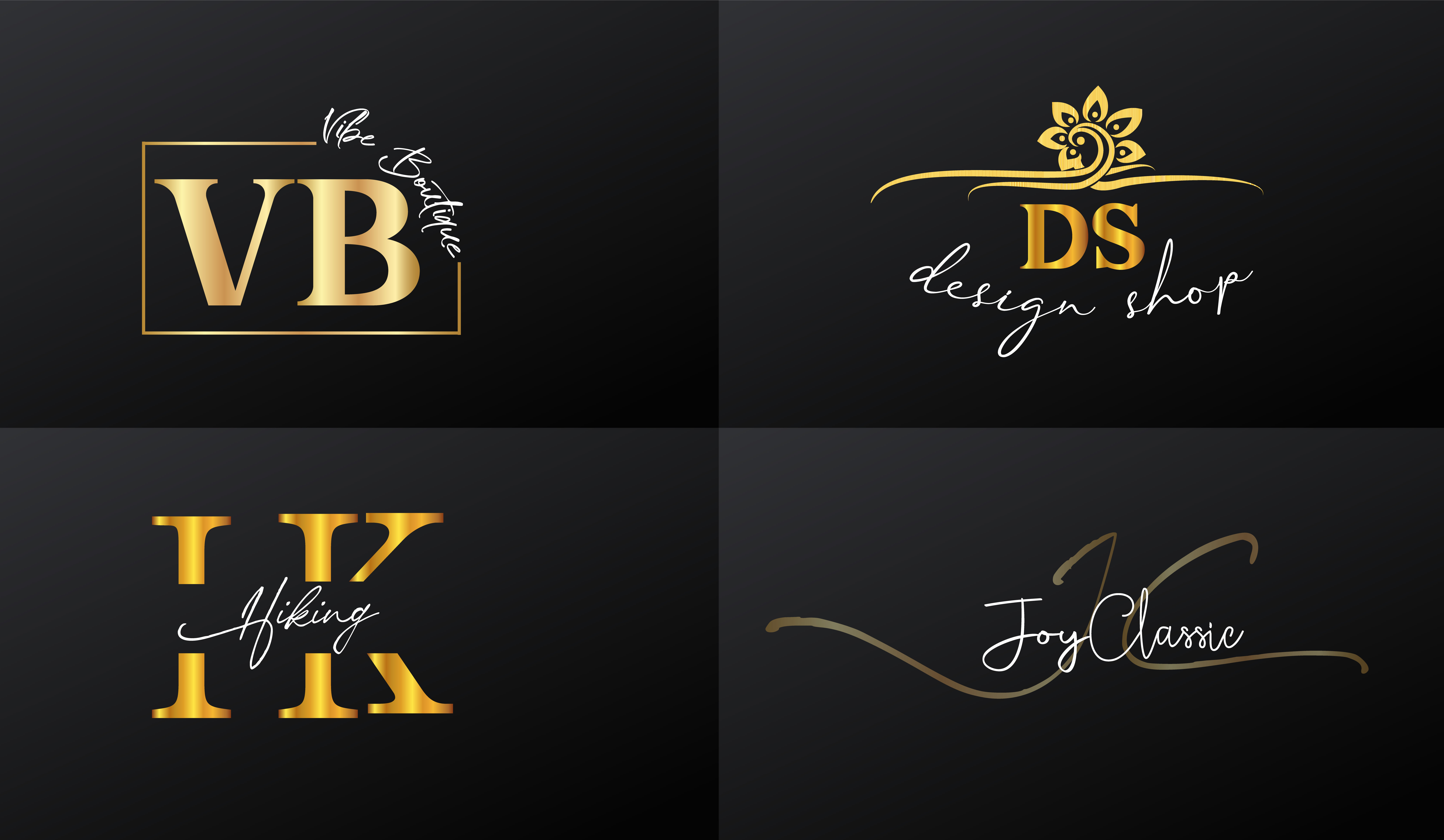 Do flat luxury and elegant logo for your business by Syedali554