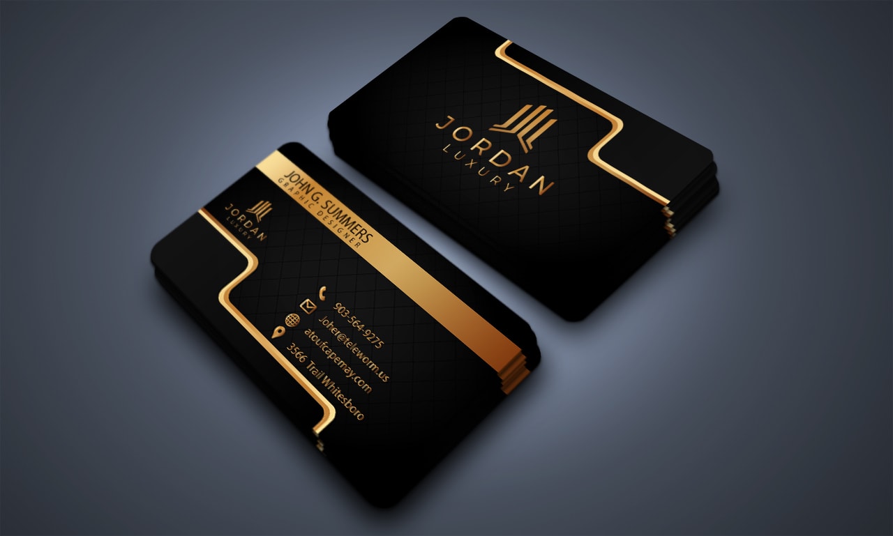 Aymenmorsly: I will do luxury minimalist business card and premium