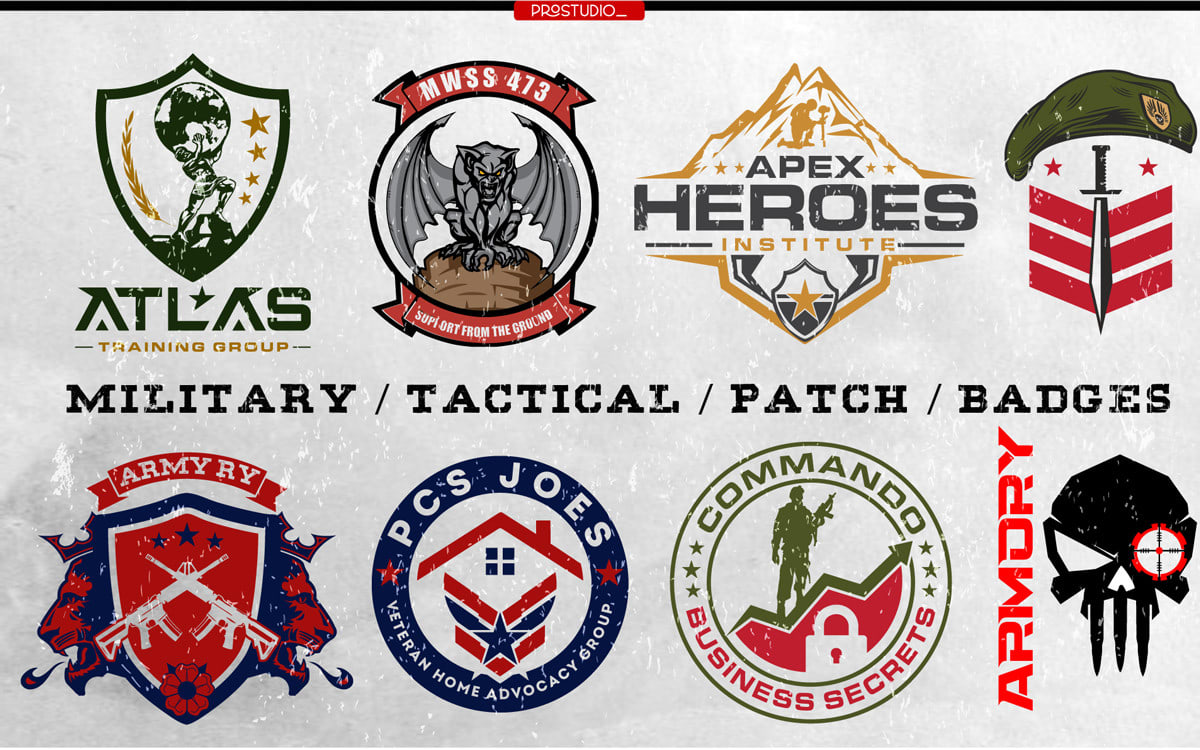 Faire le logo des patchs des insignes militaires et tactiques
