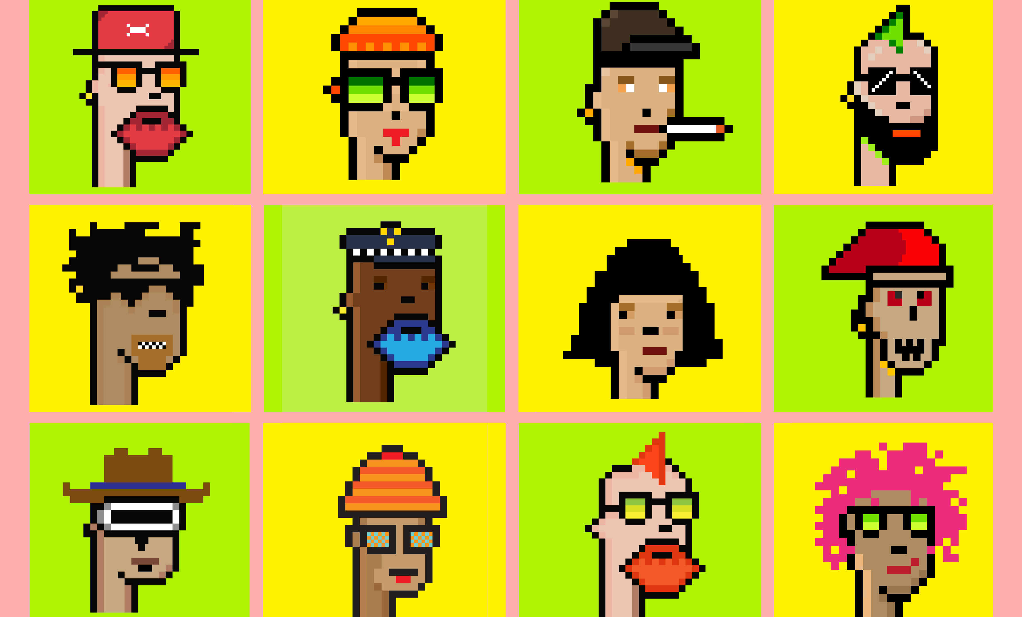 Free AI Pixel Punk NFT Maker: Create AI-generated Pixel Punk NFT Images,  Videos & Animations