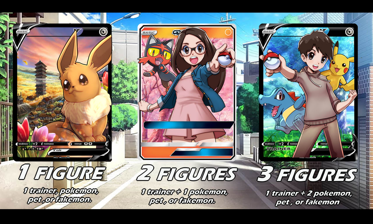 Design custom card pokemon or fakemon by Nexxus96 | Fiverr