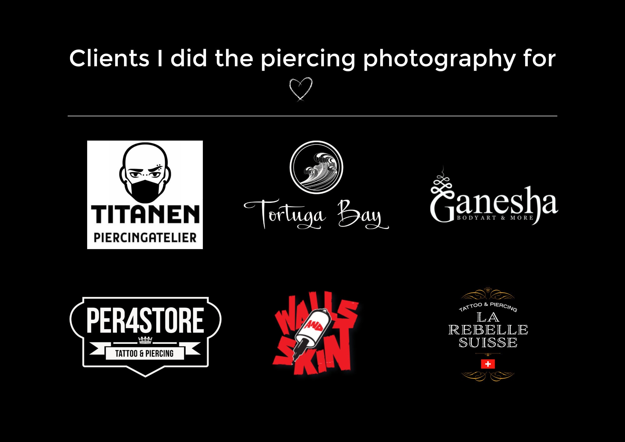 Create high quality pictures of your piercing jewellery by