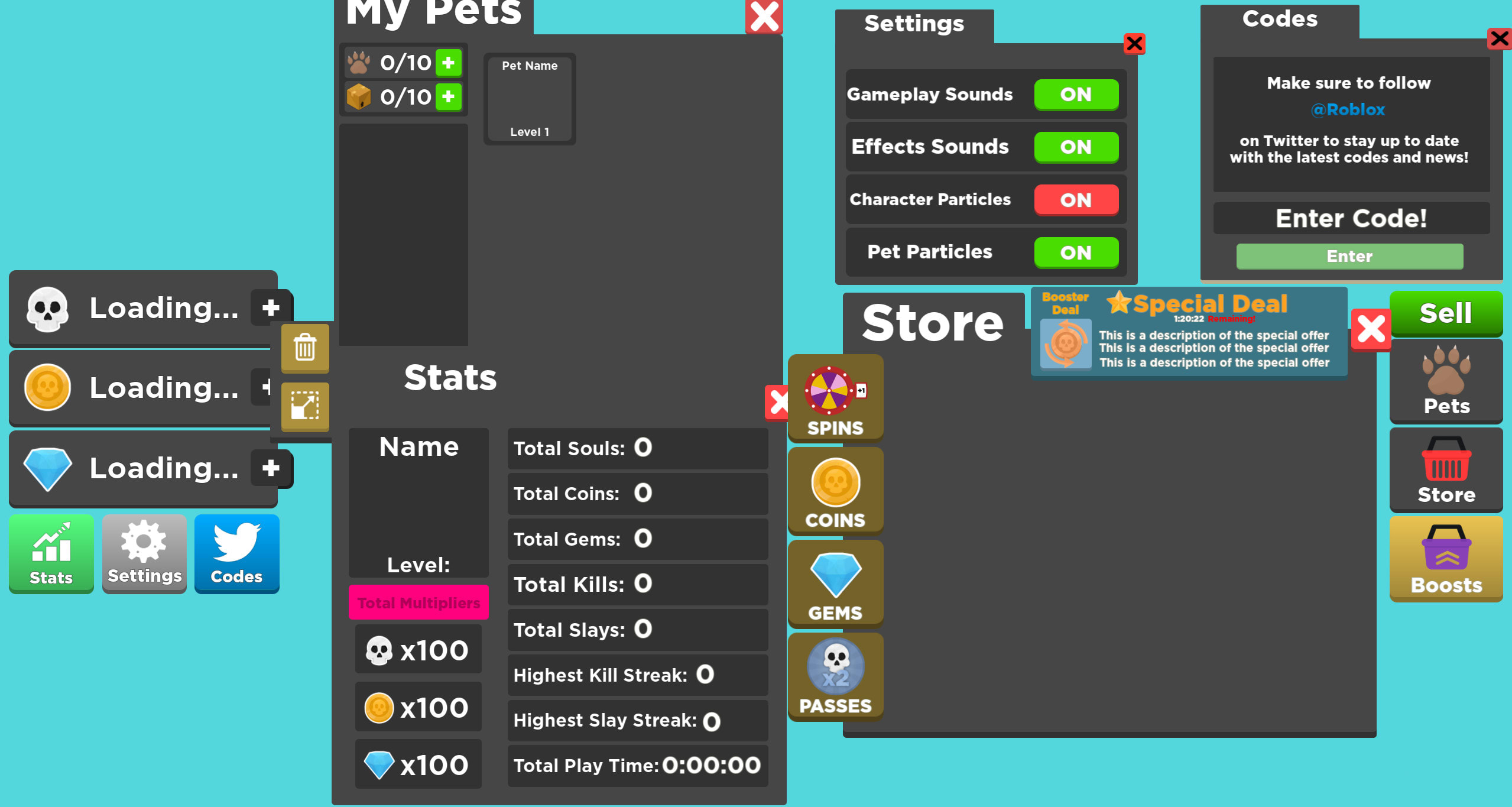 Create a professional roblox gui for you by Snowy1500