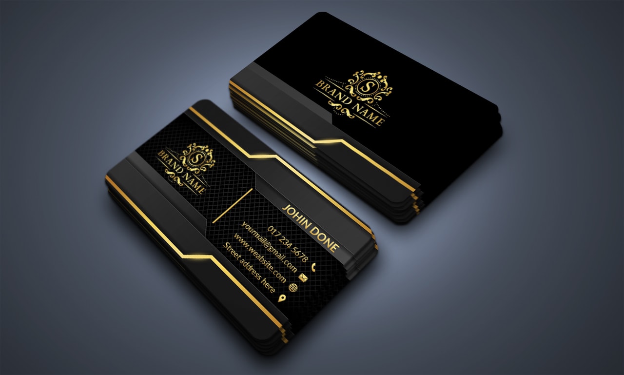 Aymenmorsly: I will do luxury minimalist business card and premium