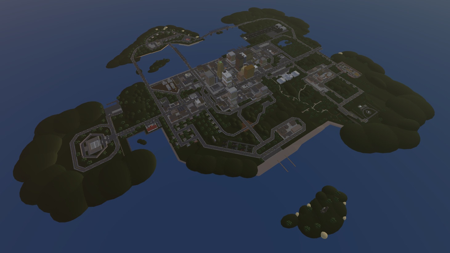 Jtallex on X: City map #Roblox #RobloxDev