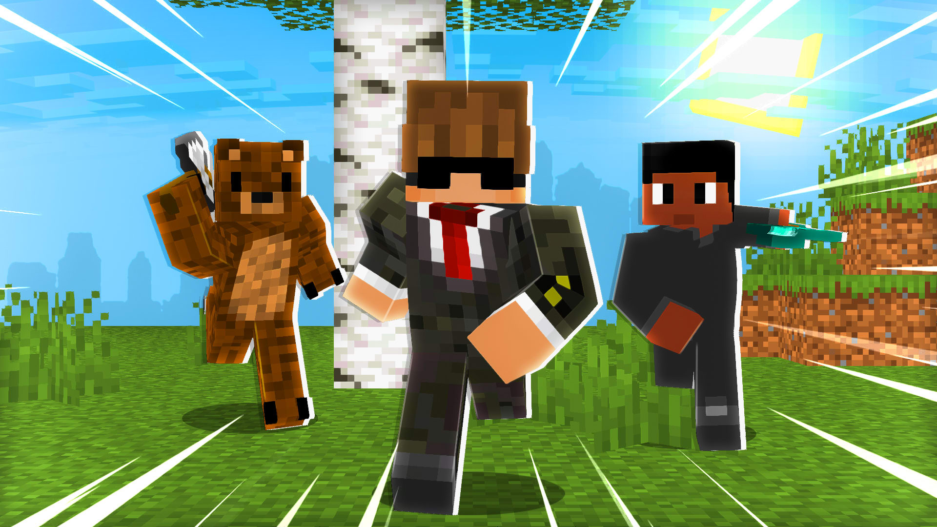 Foxitor Creations - Thumbnail's 2D - Minecraft