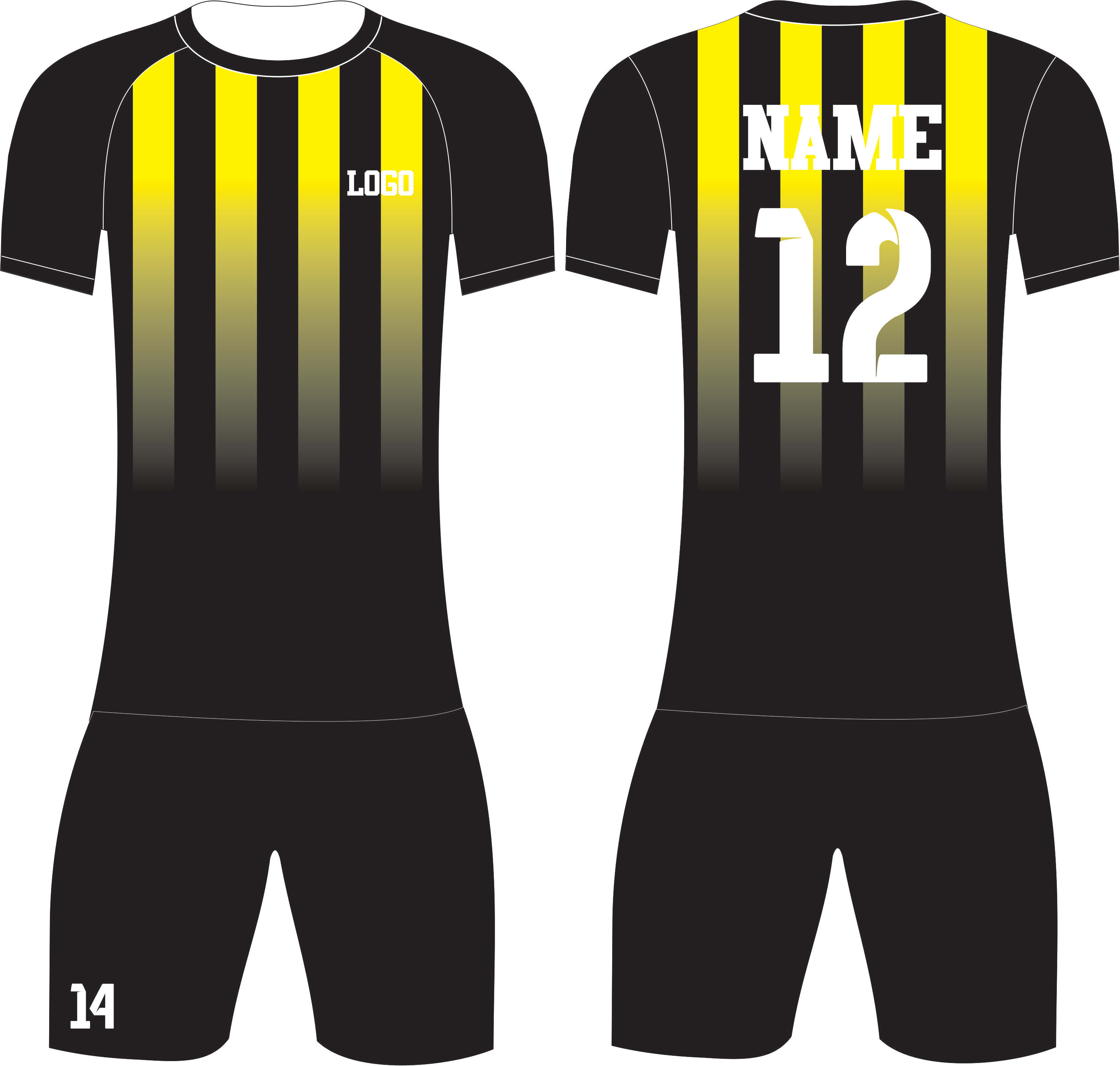 Custom Design Of Football, Soccer Team Jersey