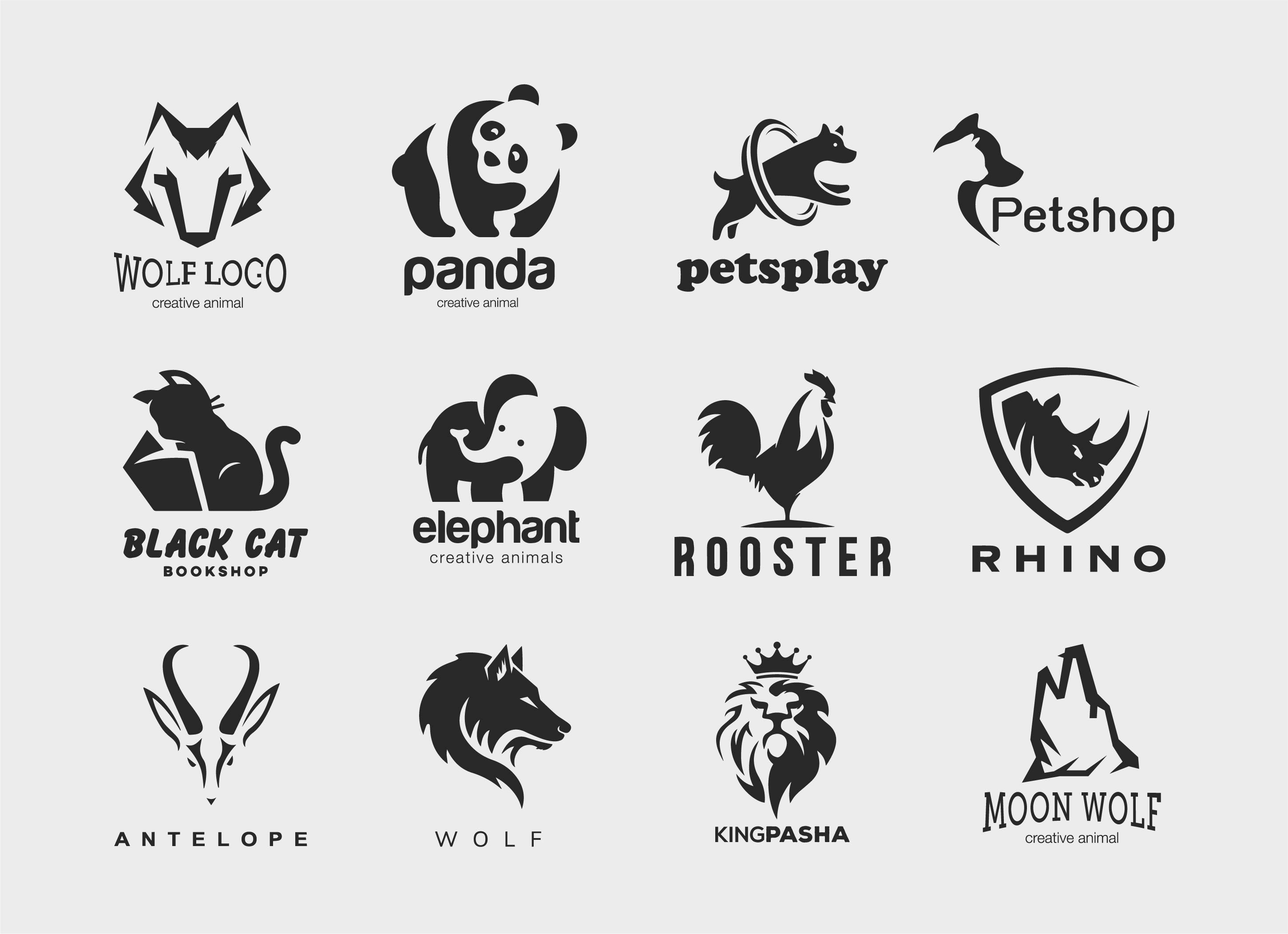 Create outstanding animal logo for you by Rizwanahmad829 | Fiverr