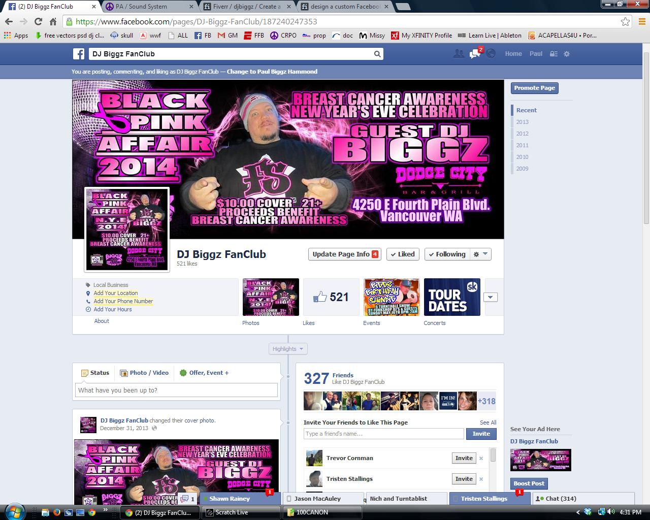 Design A Custom Facebook Banner Graphic By Djbiggz