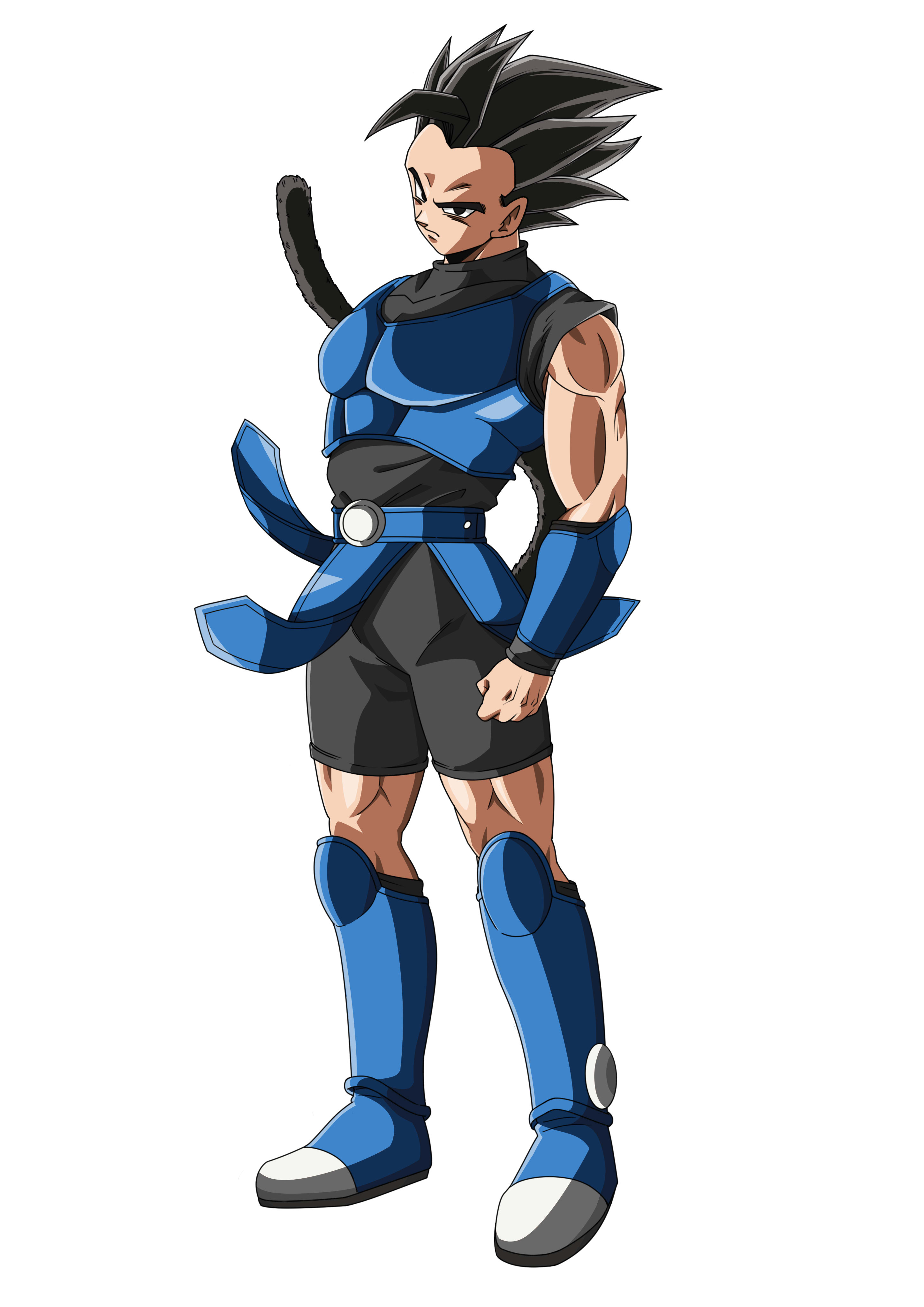 Draw a dragon ball z anime character for you by Volthunder