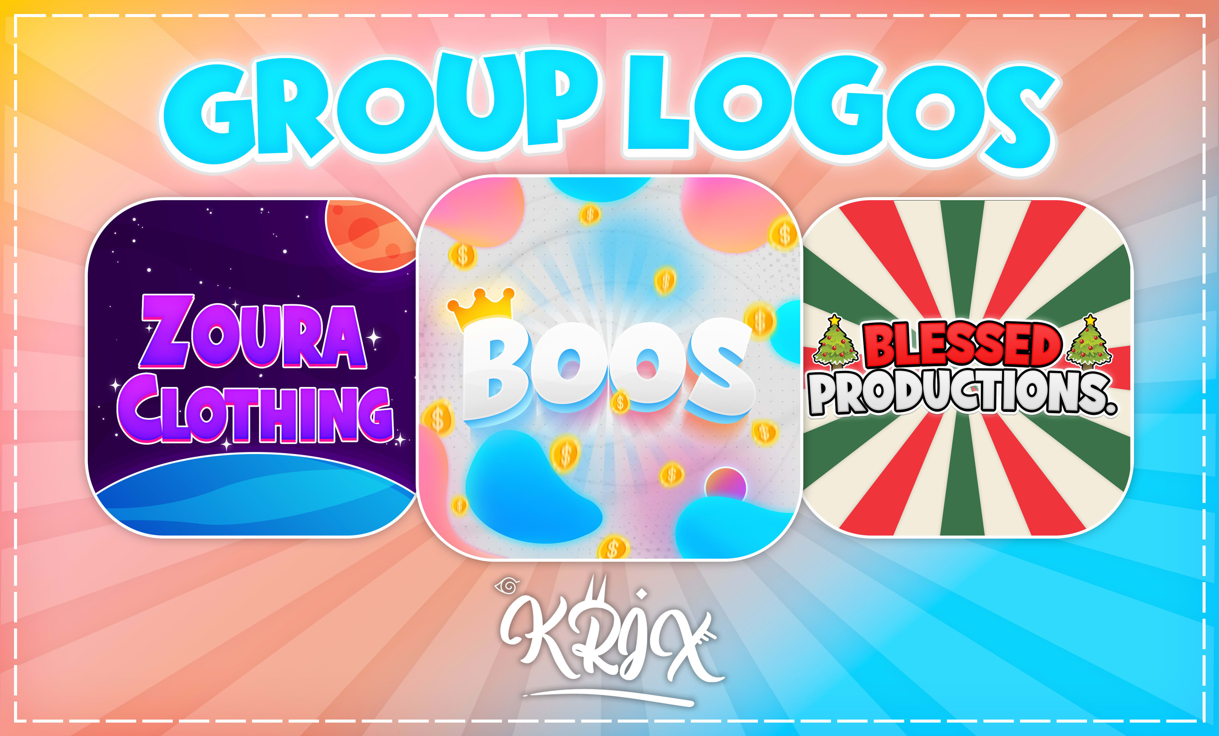 Blox_designs: I will design a premium roblox logo for your roblox game or  group for $15 on fiverr.com