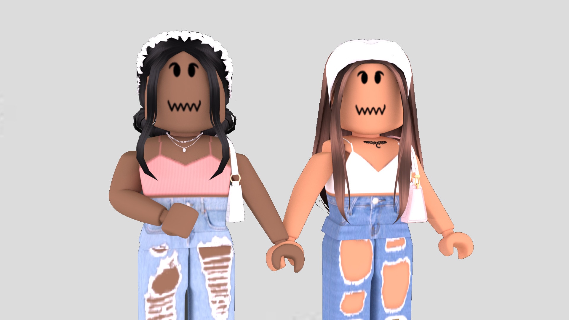 Roblox Girl Gfx Png Cute Bloxburg Aesthetic - Cute Roblox Girl Gfx,  Transparent Png