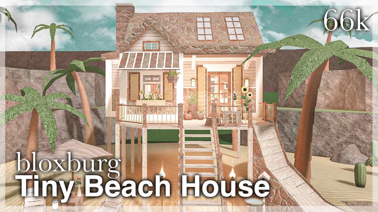My beach house so far! WIP : r/Bloxburg